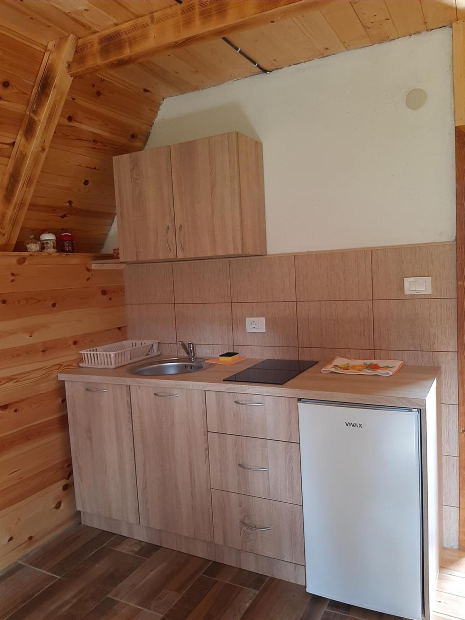 זבליאק Wooden Cottage Podgora מראה חיצוני תמונה